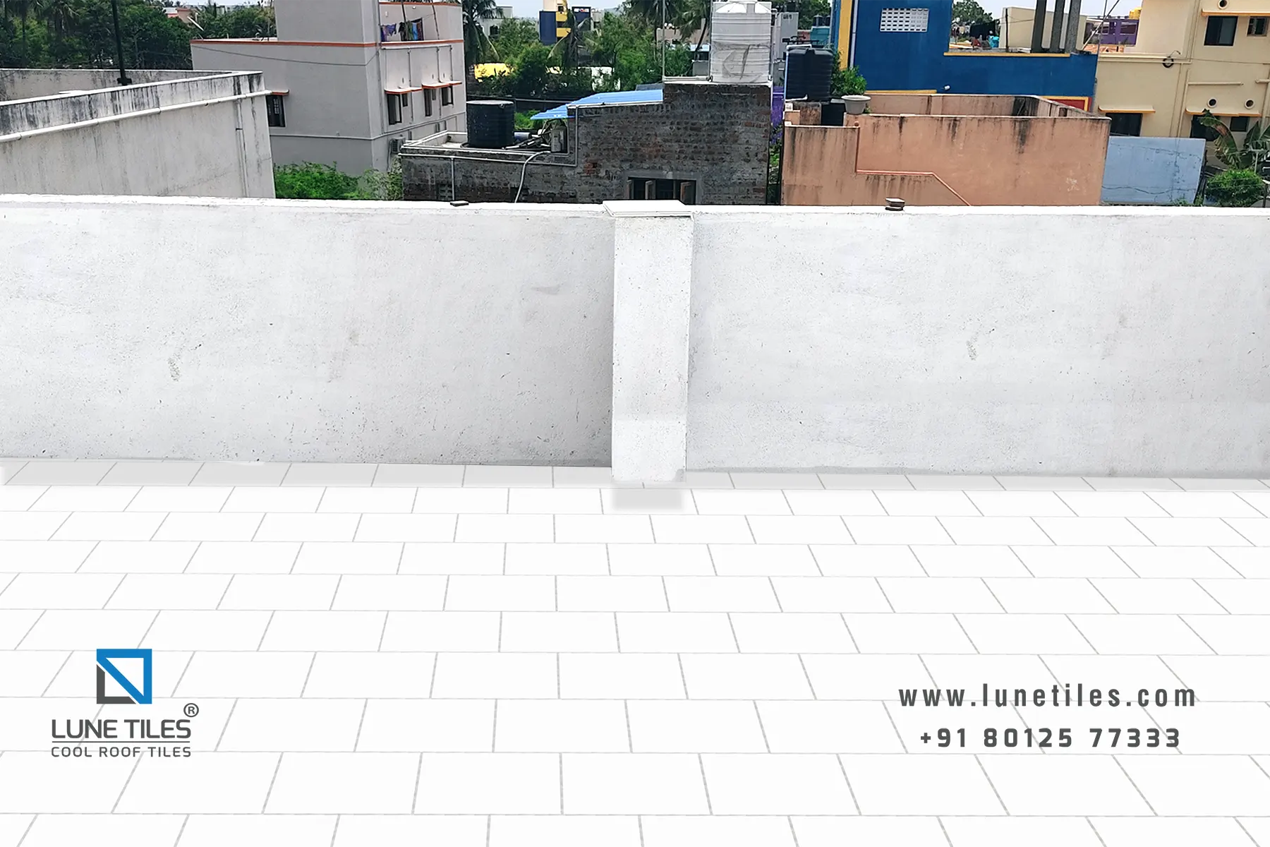 Weathering Tiles | Solar Reflective Tiles | Terrace Tiles